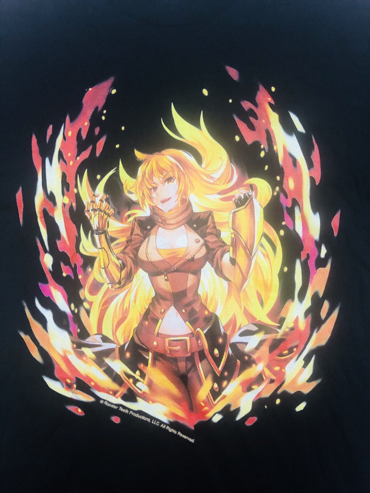 Next Level Apparel Mens Sz Med For Fans By Fans Graphic Girl Anime Tshirt Black gallery