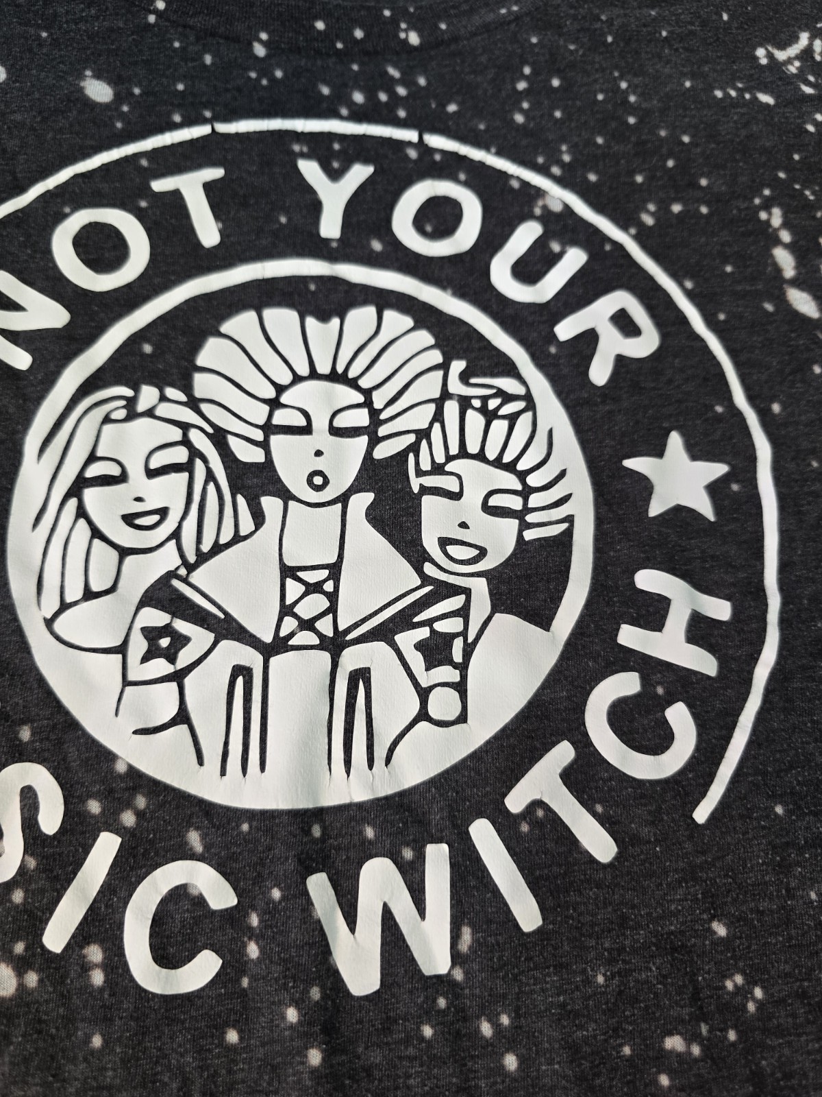 Not Your Basic Witch Two Toned Starbucks Hocus Pocus Inspired Style 2xl Shirt gallery