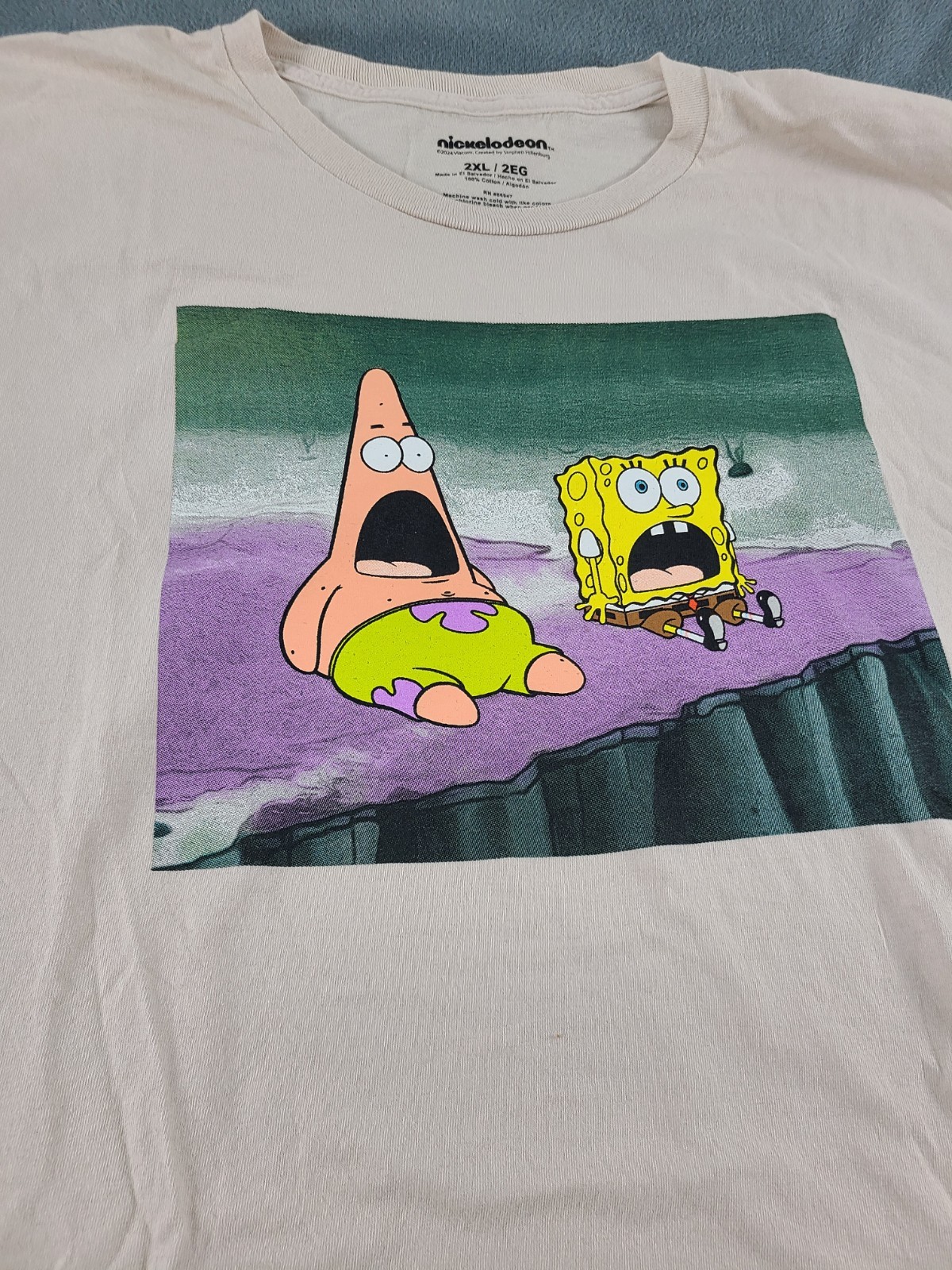 Nickelodeon x SpongeBob SquarePants and Patrick Star t-shirt Men's 2XL NWOT gallery