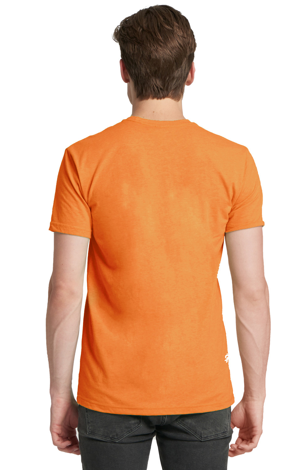 Marky G N6210 3-Pack Men's CVC Crew-Neck Short Sleeve T-Shirt, Orange, X-Small gallery