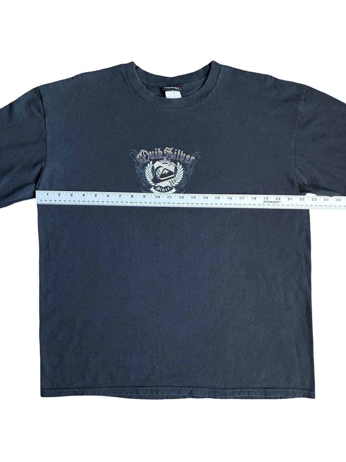 Vintage Y2K Quicksilver Graphic Long Sleeved Surf T-Shirt Size L gallery