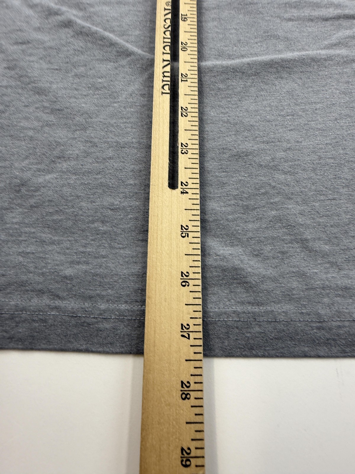 Eddie Bauer Shirt Mens XL Gray Solid Tagless Cotton Blend Tee Crewneck gallery