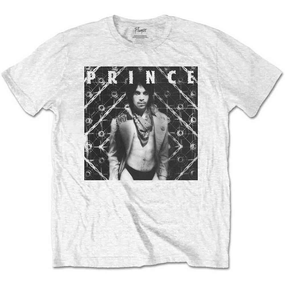 Prince Dirty Mind T-Shirt White New