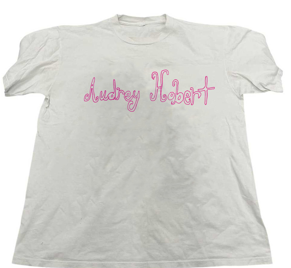Audrey Hobert Logo White Cotton Shirt Full size S-5XL L332 gallery