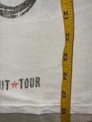Beyonce Most Wanted Tee S White Cowboy Carter Tour 2025 Merch NEW *hole