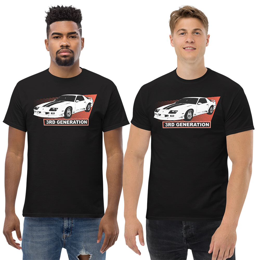 3rd Gen Camaro T-Shirt, 80s Sports Car Guy Shirt, Vintage Auto Lover Gift Idea gallery
