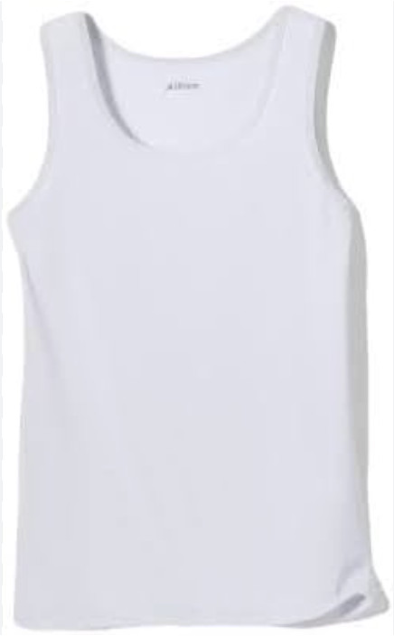 UNIQLO Japan MEN AIRism Deodorant Mesh Tank Top Black / White New