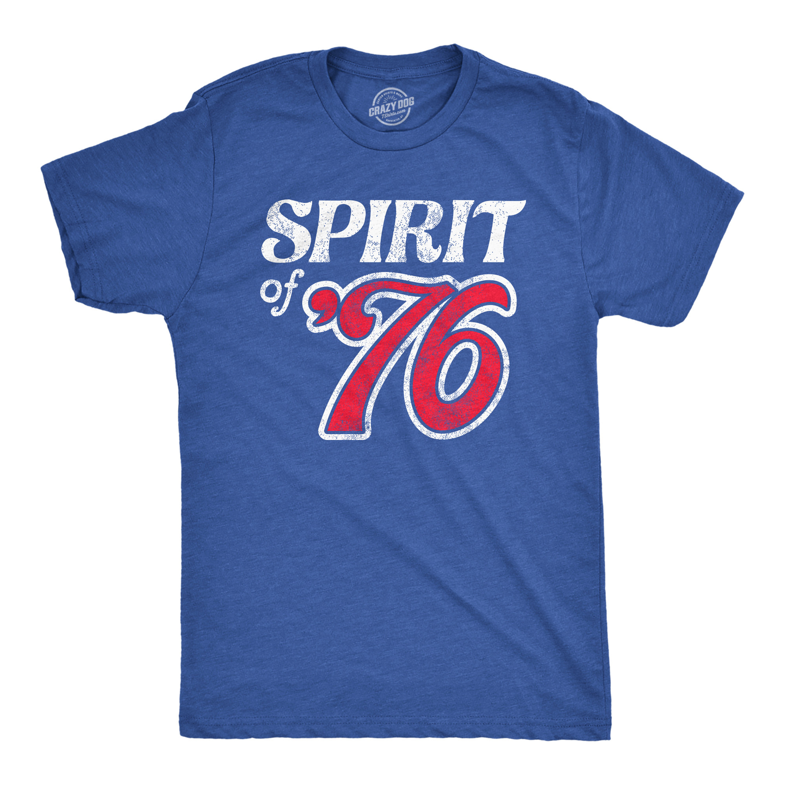 Mens Spirit Of 76 T Shirt Funny Fourth Of July Party Patriotic 1776 Tee For Guys gallery