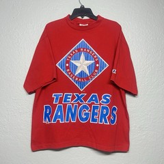 Vintage 1994 Logo Athletic Texas Rangers Baseball Club Single Stitch Mens Size L