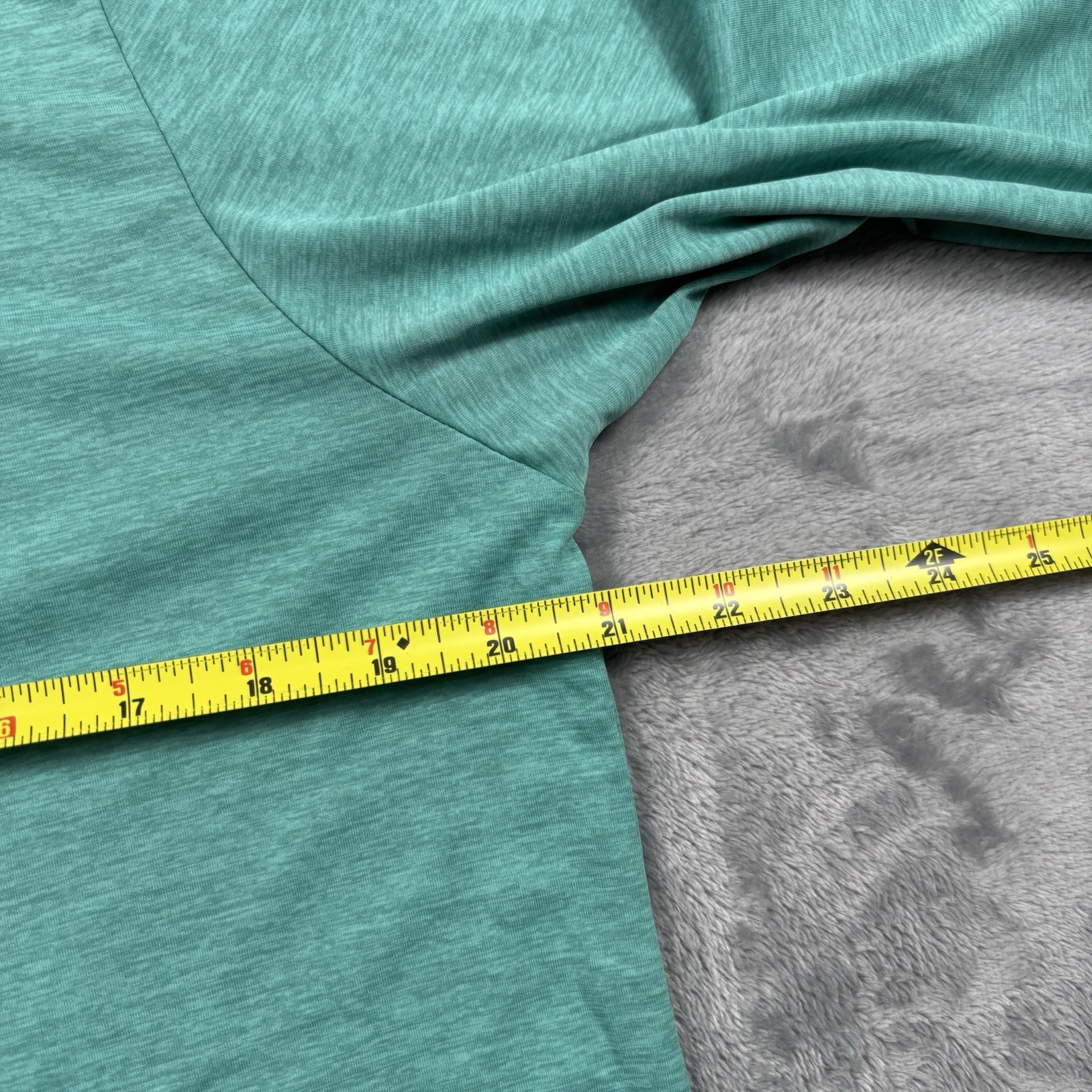 Patagonia Capilene Cool Daily Tee Shirt Mens Med Teal Heather Long Sleeve UPF 50 gallery