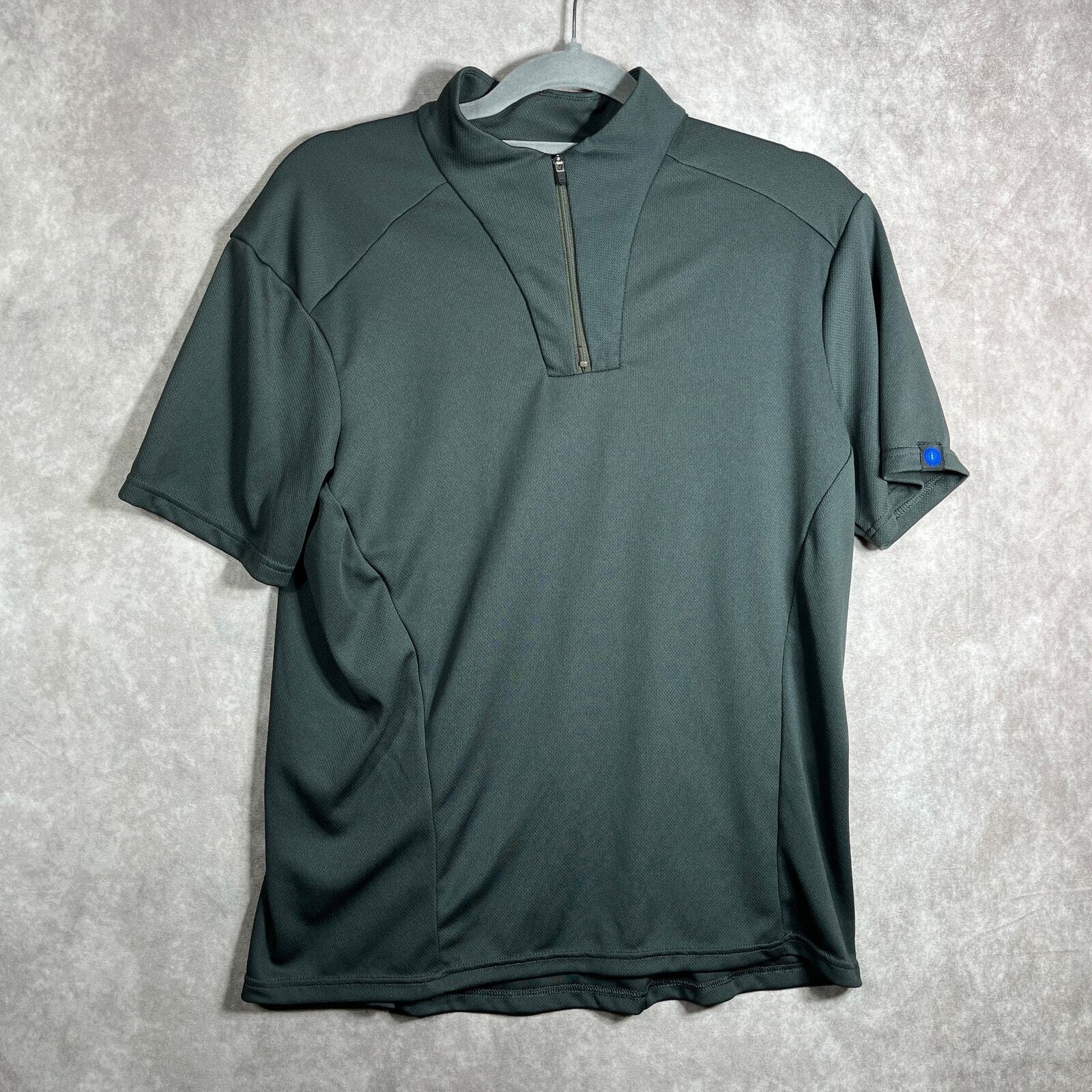 Irideon Riding Wear Shirt Mens Large Gray Quarter Zip Athleisure Outdoor gallery
