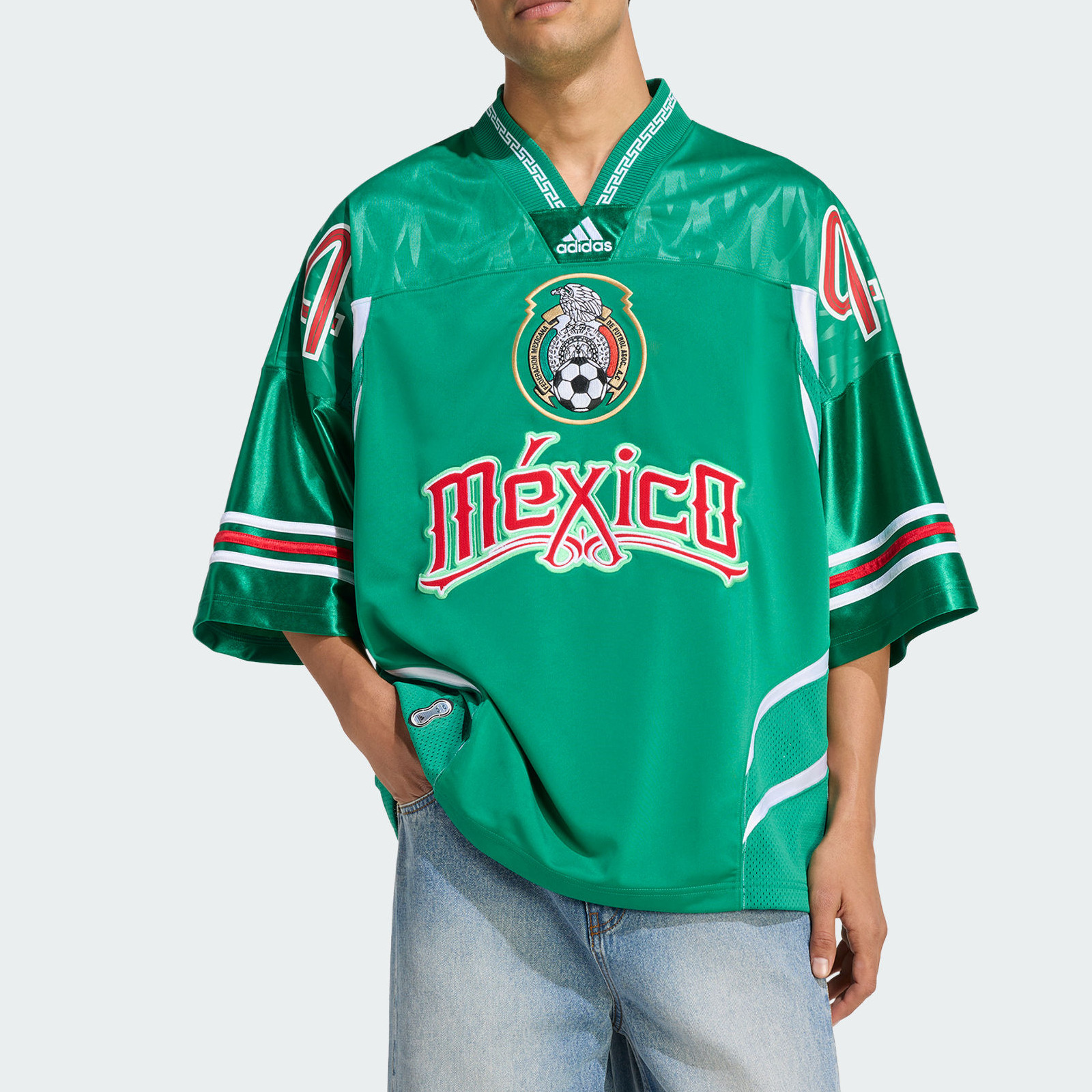 Adidas BRINGBACK REMIXED MEXICO JERSEY KD5986 Men's Size gallery