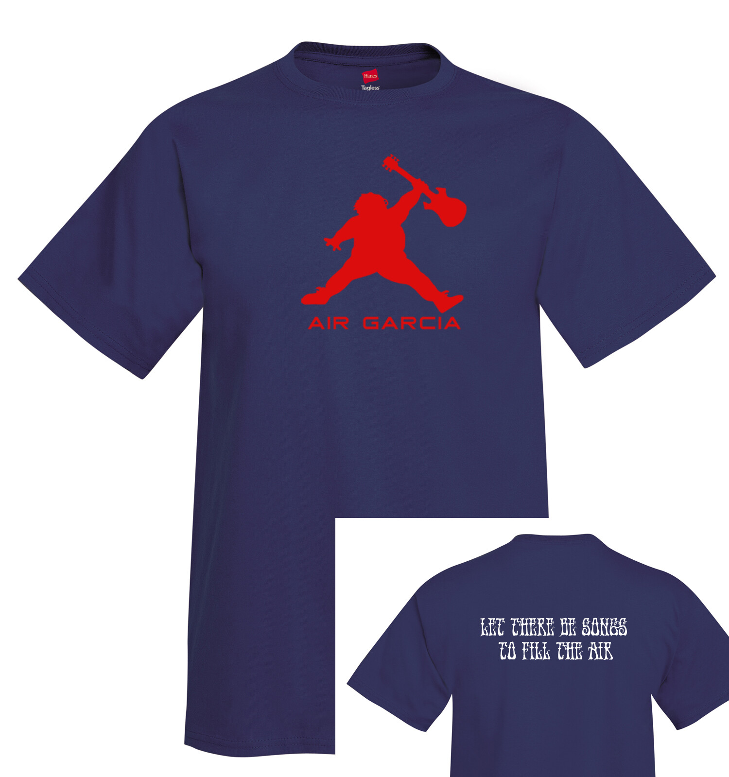 ZJ Designs Air Garcia T-shirt Air Jerry Grateful Dead inspired Tee gallery