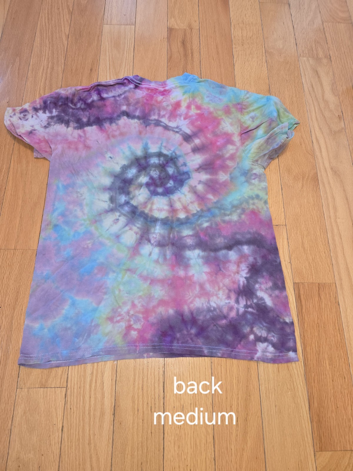 Hand-made Abstract Spiral Medium Tie Dye gallery