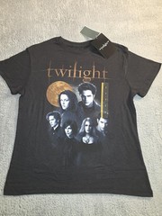 The Twilight Saga Shirt mens Small Black Movie Cast Graphic Bella Swan Tee