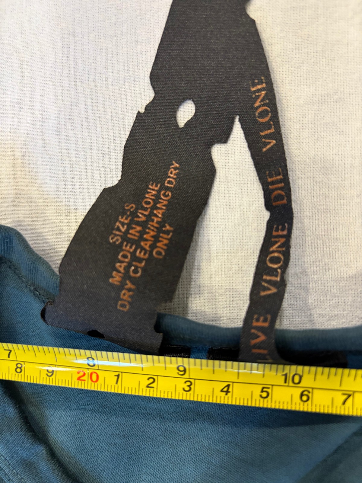 VLONE Friends Houston Pop Up Tie Dye Graphic Tee Shirt Mens Small HTX USA Cotton gallery