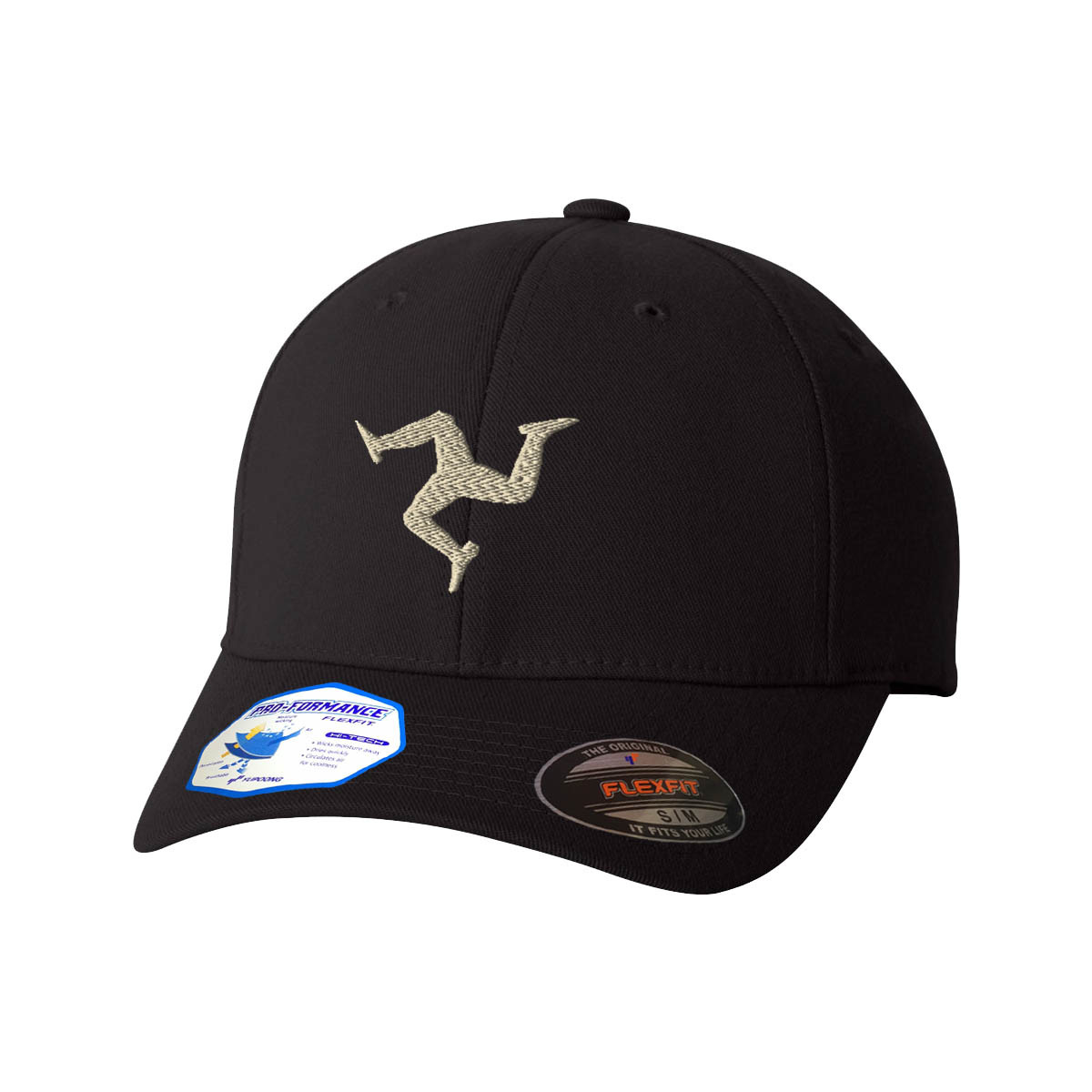 Flexfit Hats for Men & Women Isle of Man Seal Embroidery Dad Hat Baseball Cap gallery
