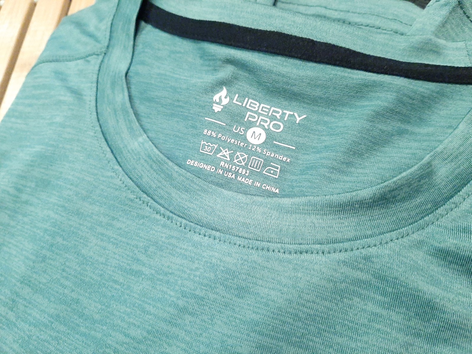 TACVASEN & LIBERTY Mens Workout Shirts Short Sleeve Athletic Dry Fit Tshirts M gallery