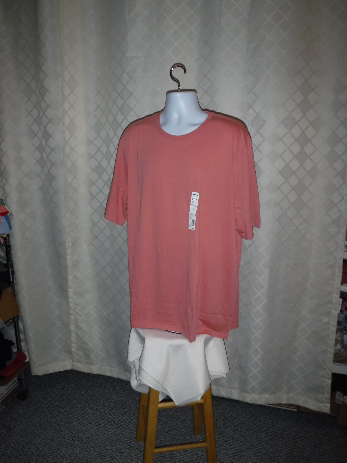 Big & Tall Short Sleeve Crewneck T-Shirts, Sonoma ,4XB,3XB,2XB,3XLT,XXLT,XLT, gallery