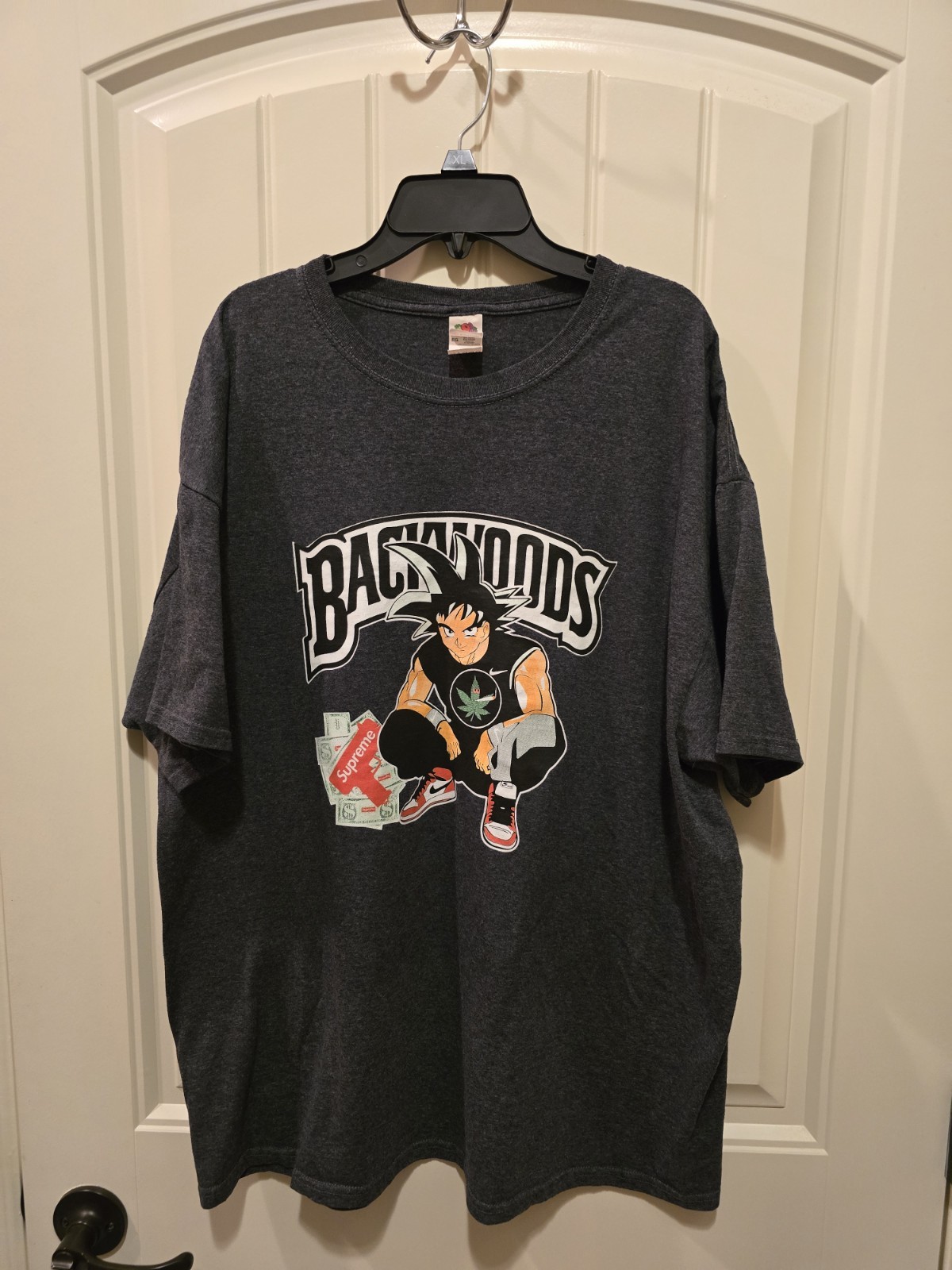 Backwoods Mens XL T-Shirt Short Sleeve Graphic Tee Marijuana
