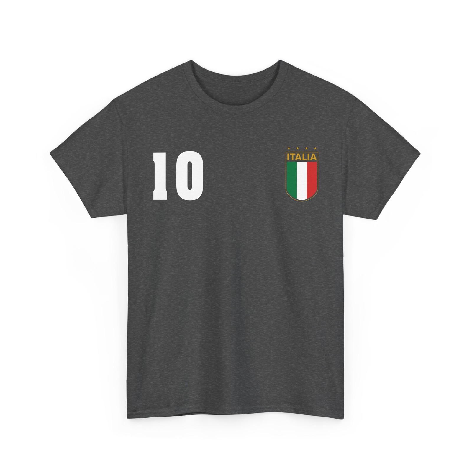 Italia Soccer Shirt, Italian Number 10 Jersey Soccer Fans Shirt gallery