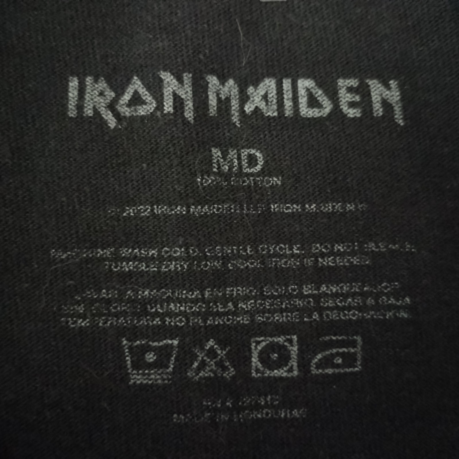 Iron Maiden Number Of The Beast Men's Medium T Shirt Black British Heavy Metal gallery