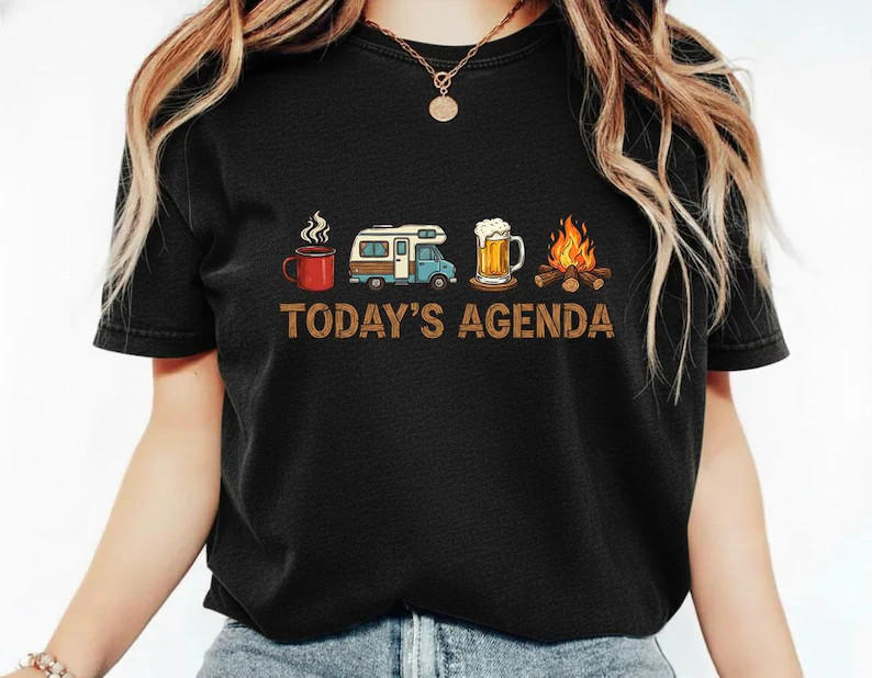 Camping Lifestyle Funny Quote Comfort Tee Shirt Gift Idea Men Women Unisex gallery