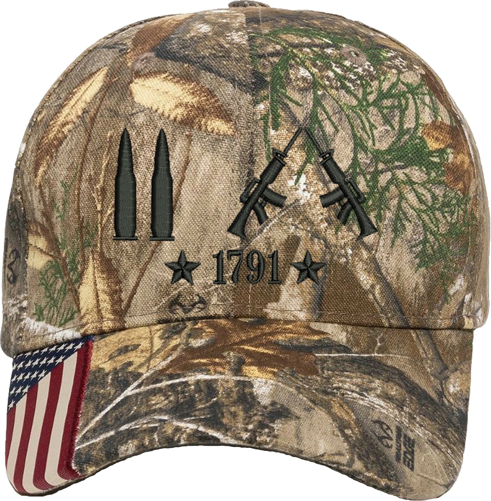 Only Bullets 2A 1791 Guns Embroidered One Size Fits All Baseball Hats gallery