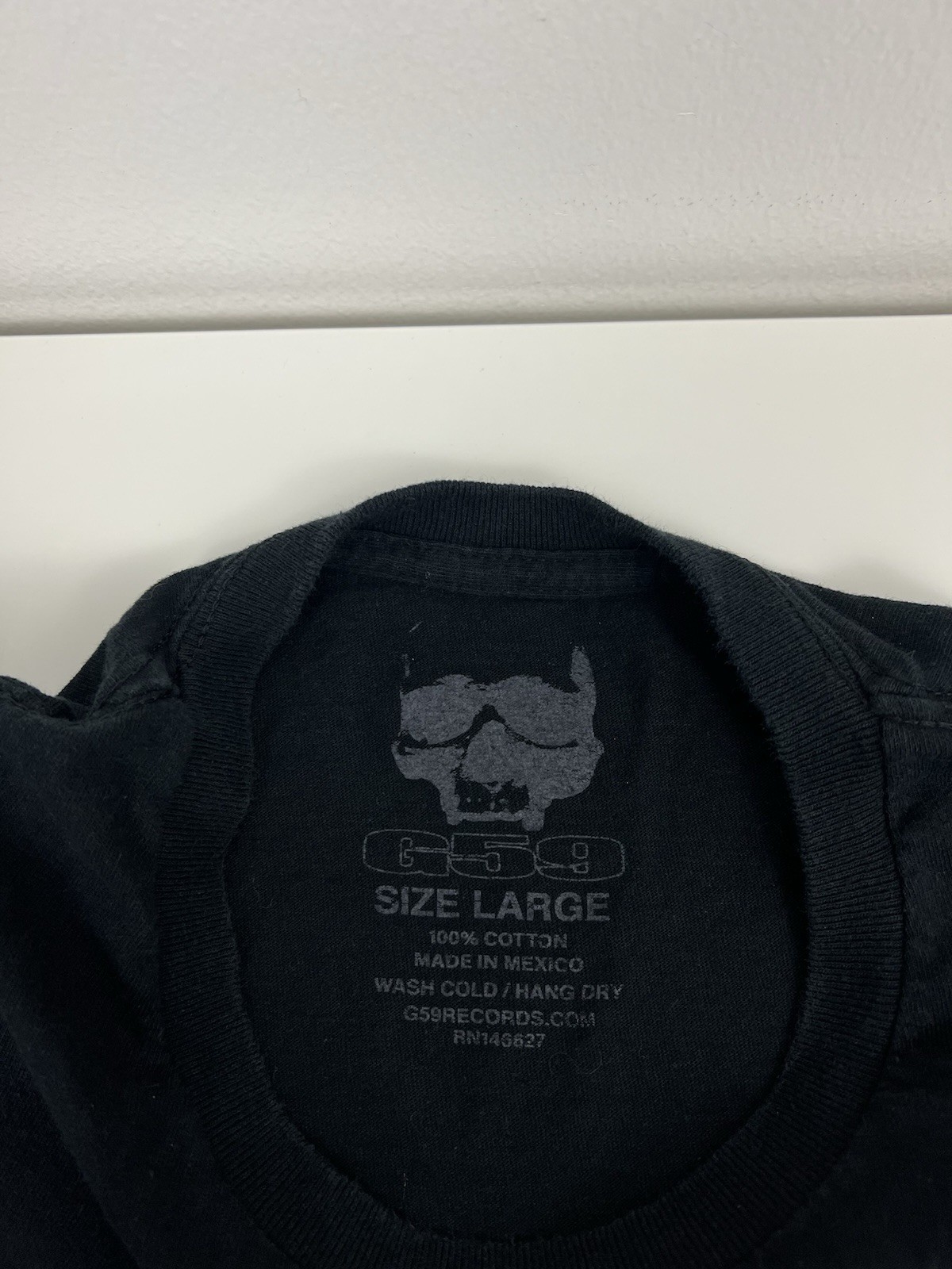 G59 Records Red Skull Suicideboys Black T Shirt Men Size L Large Rap Hip Hop gallery