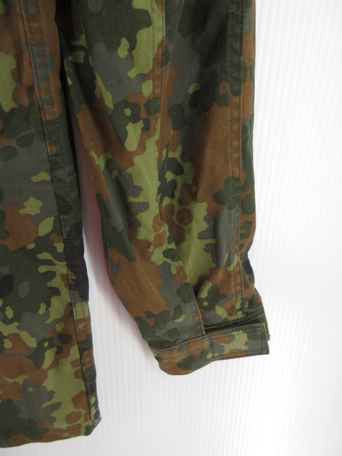 German Bundeswehr Shirt Large Green Flecktarn GR7 Field Camo Military Surplus gallery