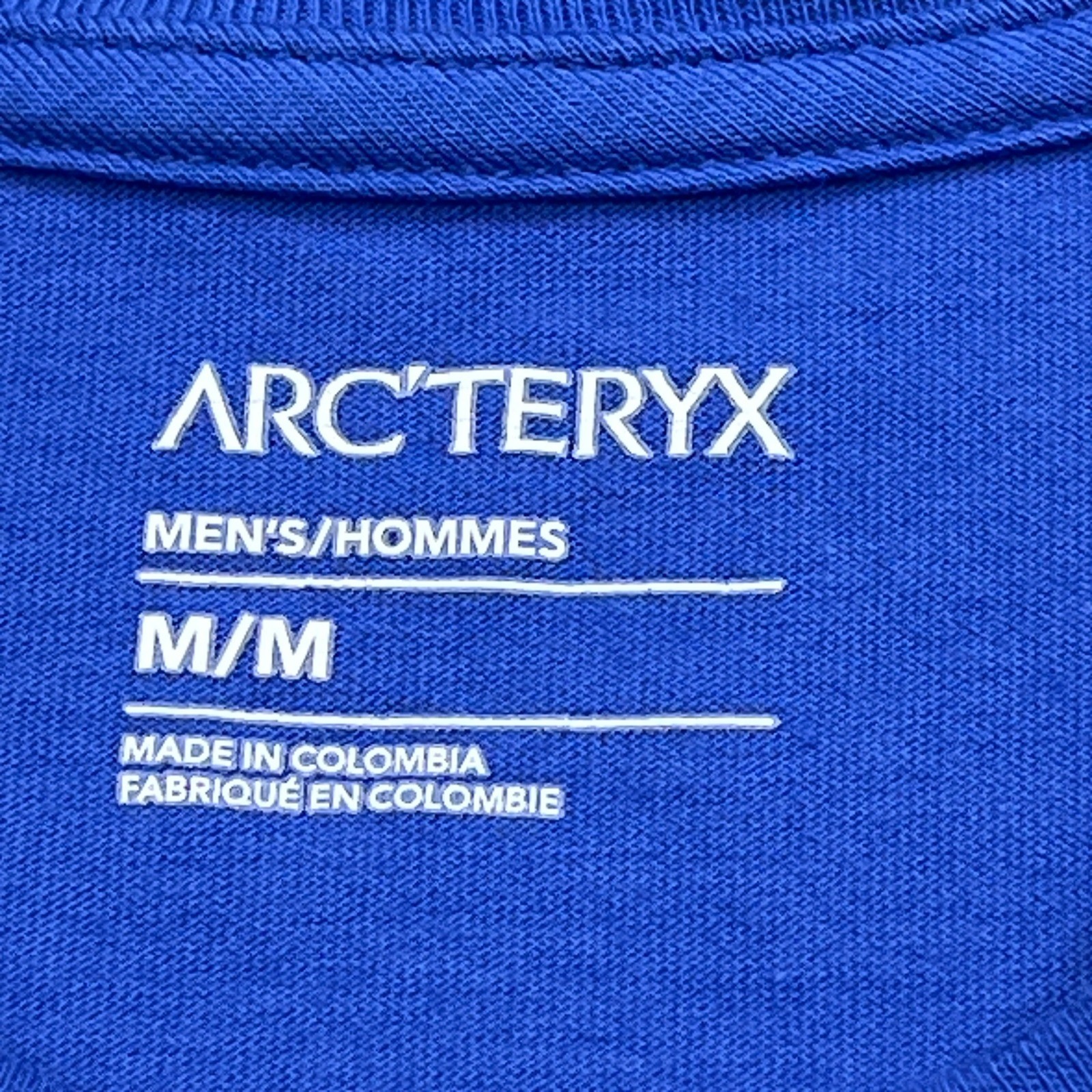 Arc'teryx Kragg SL Cotton Bird Tile LS Shirt Mens Medium Blue Long Sleeve Tee gallery