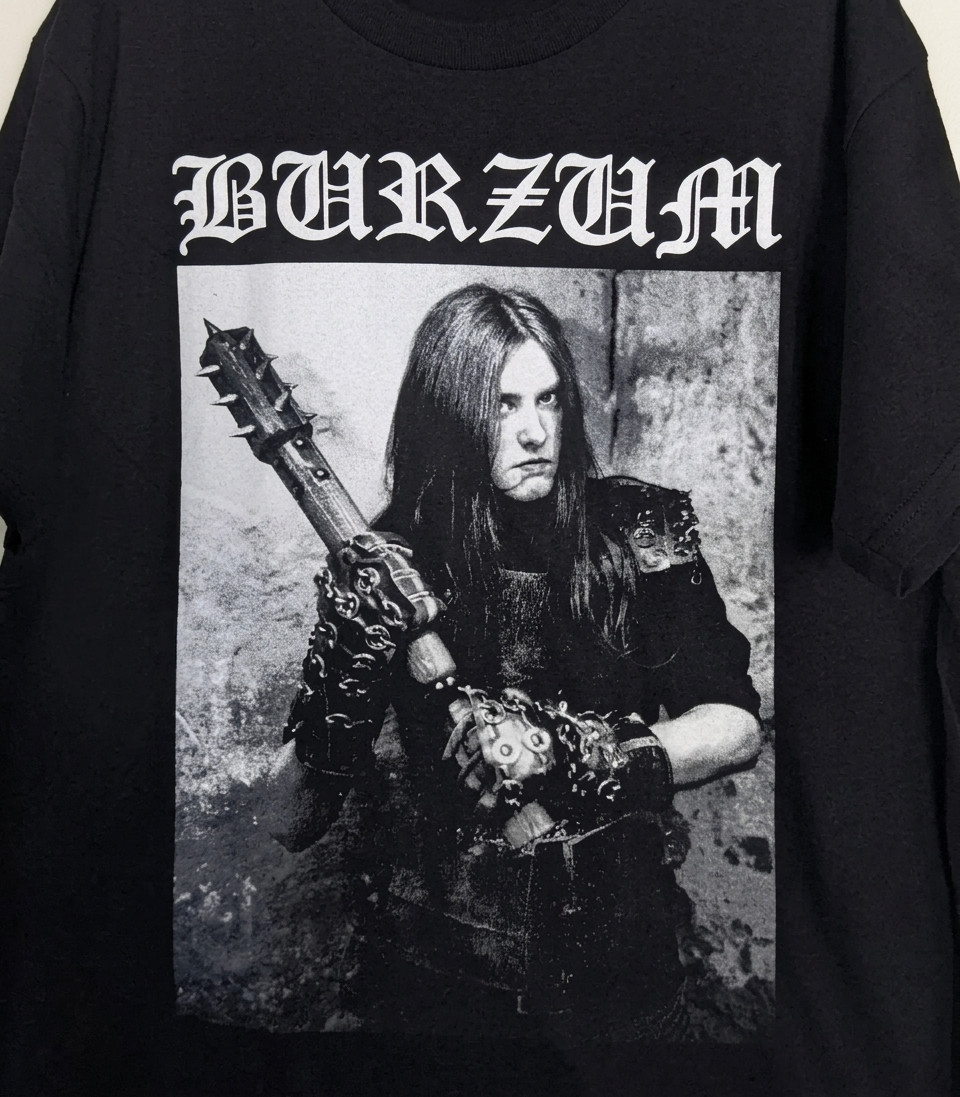 band Varg Vikernes VTG shirt black Short sleeve S-5Xl gallery