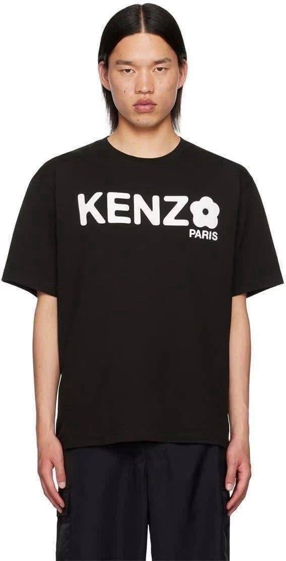 Kenzo Boke Flower 2.0 Logo Reg Fit T-Shirt 5TS409 4SG - Black - Small. gallery