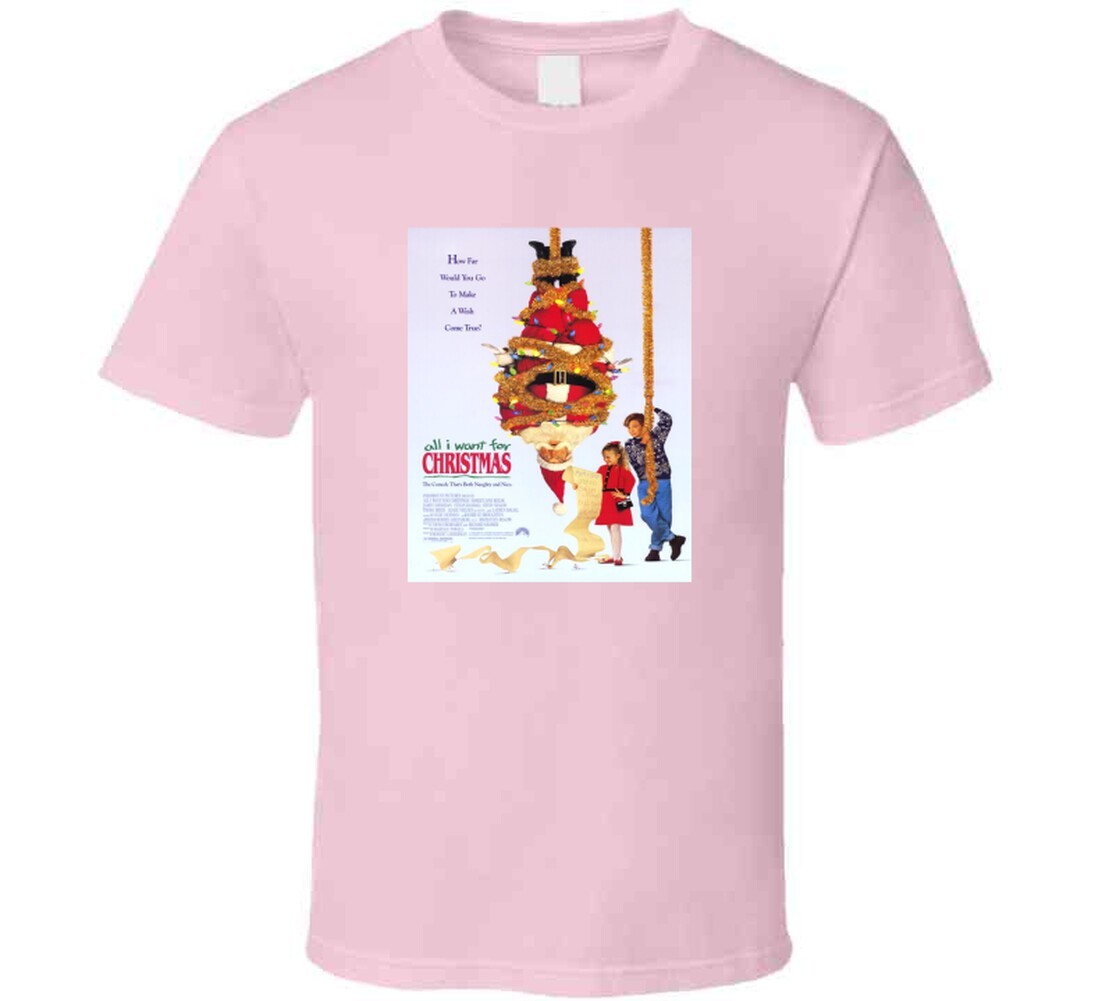 All I Want For Christmas Movie Tee Classic Holiday Movie T Shirt gallery