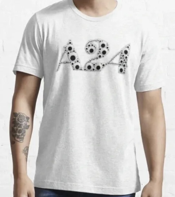 A24 Everything Everywhere All At Once Googly Eye Puff Print Logo T-Shirt - XL gallery