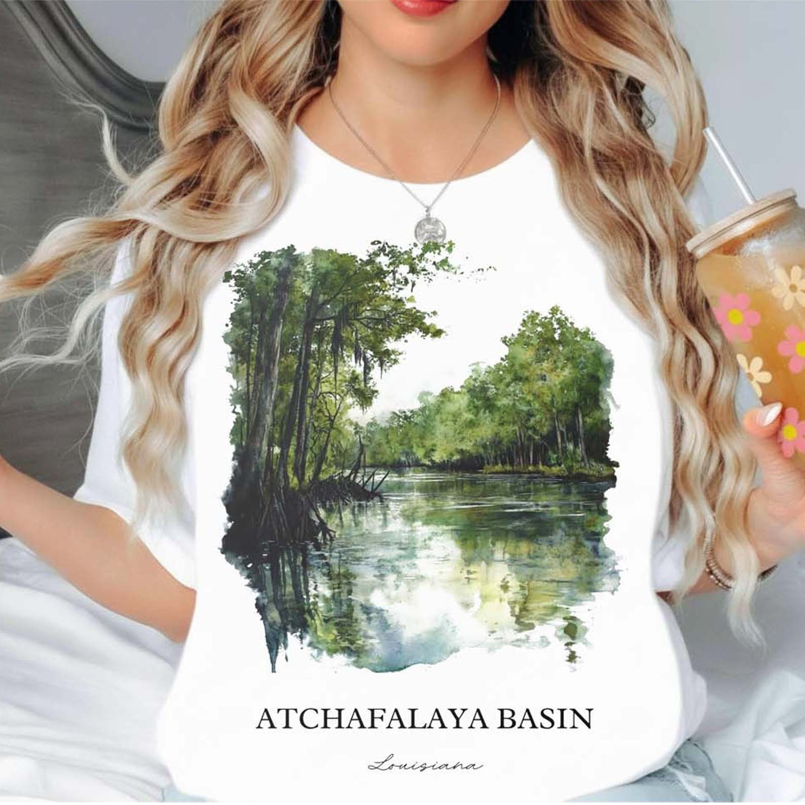 Atchafalaya Basin Unisex Shirt Travel Gift Louisiana Trip Lovers Souvenir Tee