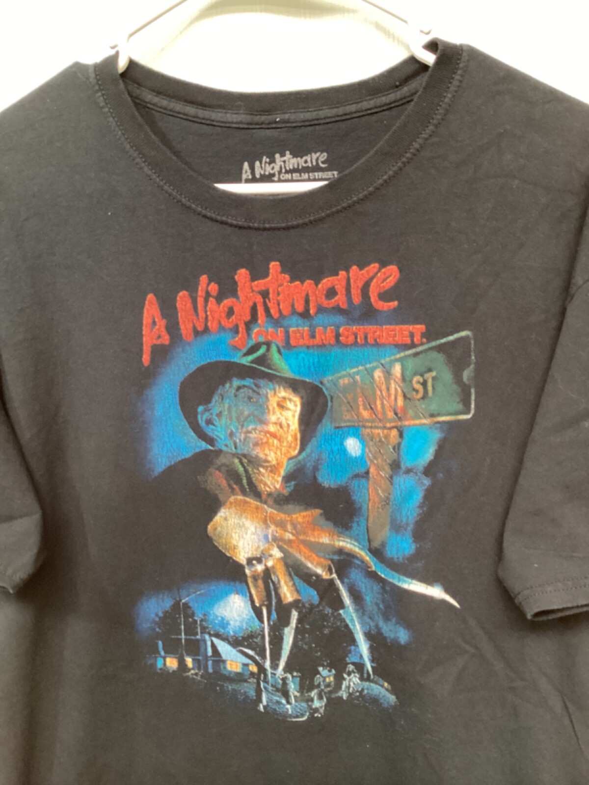 A Nightmare On Elm Street Black Large Cotton T Shirt T19 gallery