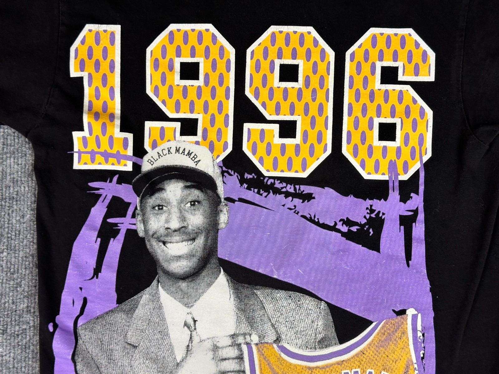 Kobe Bryant - 1996 - Alstyle Tag - SM - Lakers Shirt - Los Angeles Lakers - NBA gallery