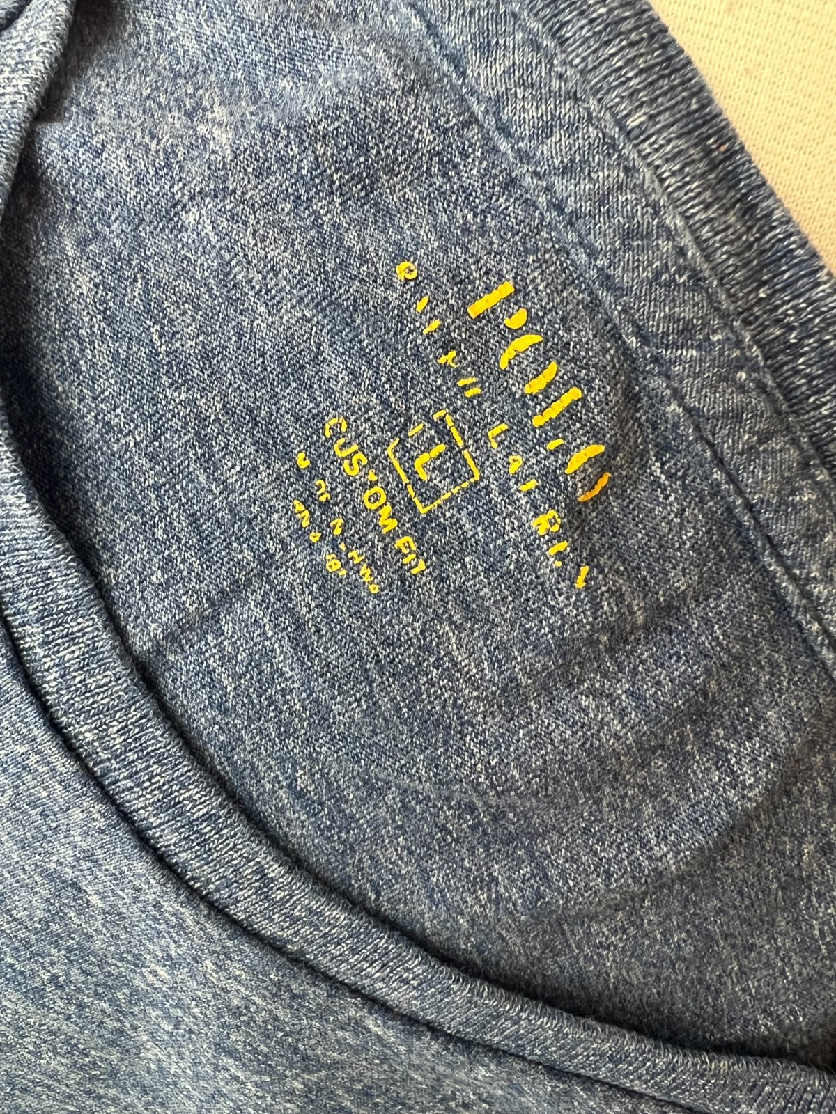 Polo Ralph Lauren shirt Large Mens T-Shirt Short Sleeve Tee Custom Fit Blue gallery