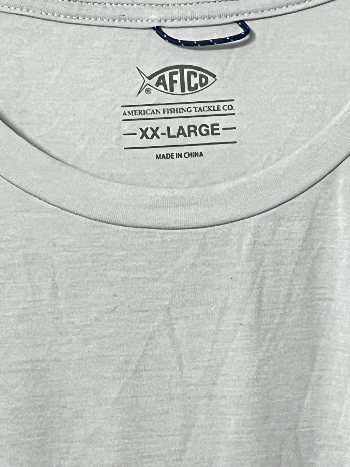 Aftco Shirt 2XL Light Blue Fishing Boat Performance Outdoors Hike Trail Men gallery