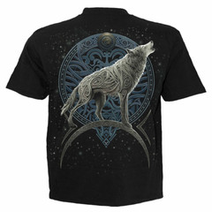 SPIRAL DIRECT CELTIC WOLF T-Shirt,Biker/Skull/Goth/Wolf/Native/Yin Yang/Top/Tee
