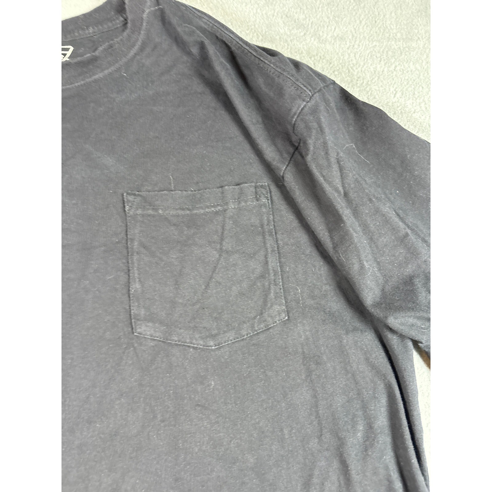Genuine Dickies Mens Black Short Sleeve Pocket T-Shirt XL 100% Cotton Workwear gallery