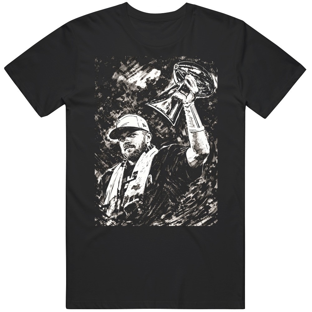 Sam Darnold Pop Art Sketch Champion Fan Meme T Shirt
