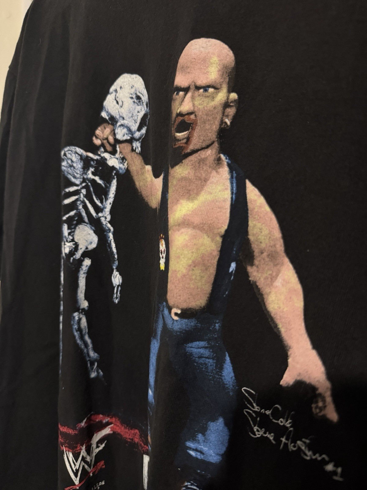 Stone Cold Celebrity Deathmatch Vintage Shirt WWF Original TV Show gallery