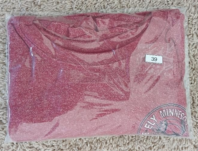 U.S. Vintage Red Long Sleeve Shirt Men’s Size M Bonfire Master Graphic gallery