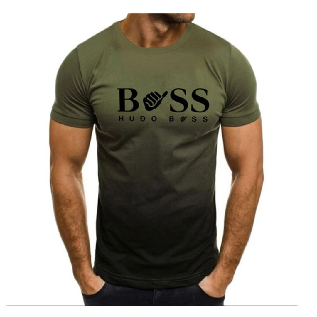 Men's T-Shirt Stylish Vibrant Sports Top Quick-Drying Breathable Regular Size UK gallery