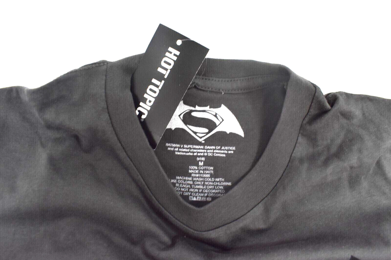 DC Comics Movie Mens Batman Dawn of Justice Bat Logo Shirt NWT S, M, L, XL gallery