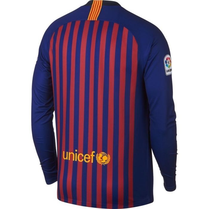 Nike FC Barcelona 2018/19 Dri-FIT Stadium Longsleeve Home Jersey | 919061 456 gallery