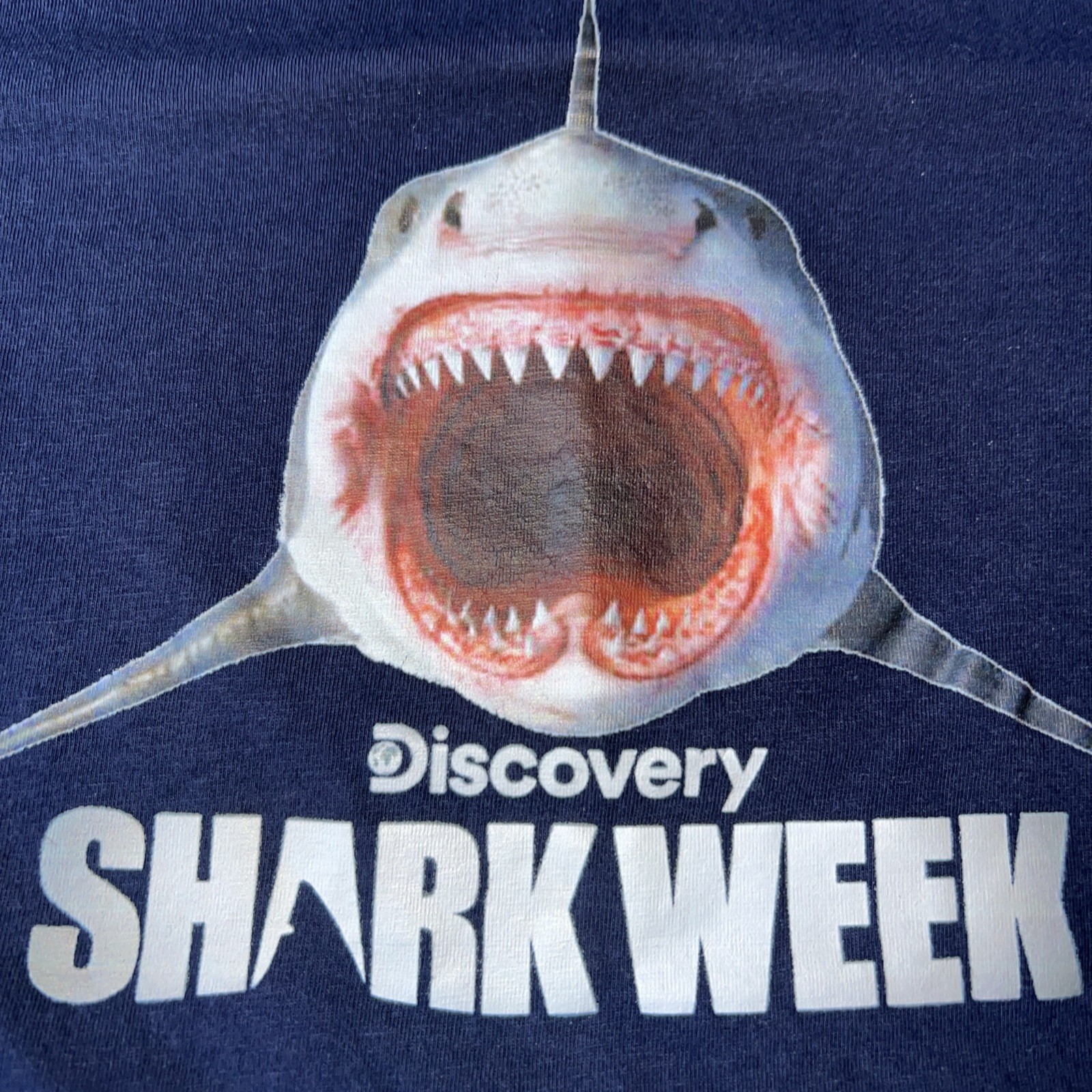 Rare Discovery TV Channel Shark Week Promo Hazmat Prod Small Jaws Movie Vintage