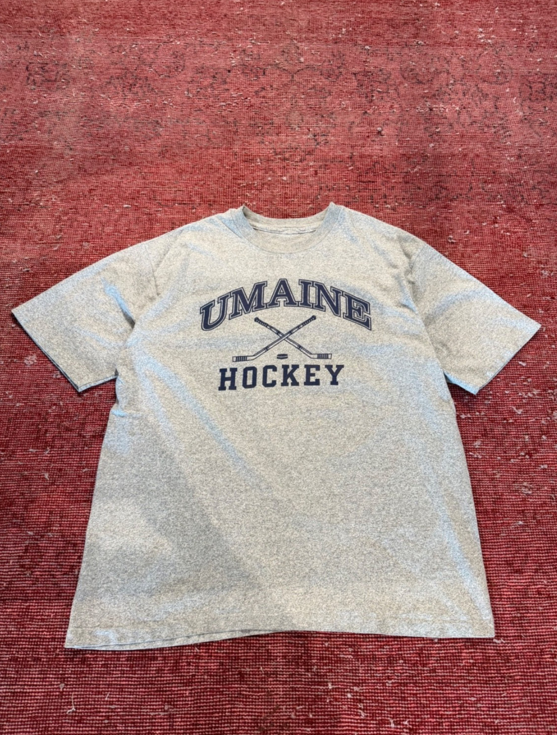 vintage 80’s U Maine hockey shirt size xl